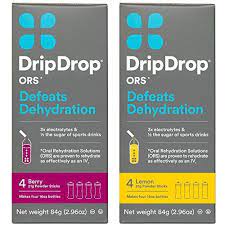 Dripdrop Ors 21g Electrolyte Hydration Powder Sticks 4 Packet Boxes Lemon Berry Variety Pack 2 Count Electrolytes Electrolyte Drink Hydration