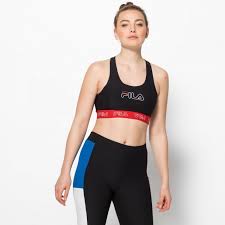 Wearing the right sports bra will not only keep you comfortable while working out, but it will also prevent the ligaments in your chest from stretching out too much and causing you pain. Fila Lola Sports Bra Black Fila Official