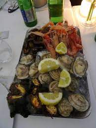 Plateau di frutti di mare crudi, con ostriche, noci, fasolari, gamberi rossi e. Frutti Di Mare Crudi Foto Di Ristorante Giannino Bari Tripadvisor