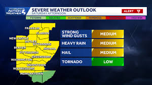 Severe Weather Alert Day: Scattered rain and storms