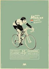Merckx Illustrations De Cyclisme Bicyclette Guidon