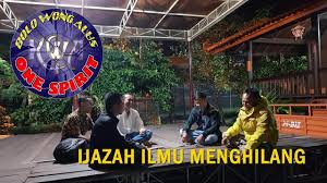 Ijasah ilmu kalimah tiga sempurna… | kampus wong alus label: Ilmu Pengasihan Tingkat Ampuh Wong Alus Terkait Ilmu