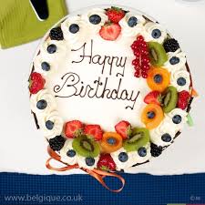 Fruit Decorations On Cake Bakken Verjaardag Versieringen