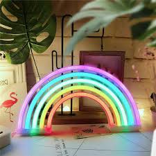 Custom neon sign/ neon sign/personalized neon signs/ led neon signs/ neon signs for rooms/ neon signs for office/ bar sign neon/ neon decor theartpalacedesign 4.5 out of 5 stars (23) sale. Colorful Rainbow Neon Sign Led Night Light Wall Lamp For Kids Room Home Ebay