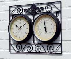 Love This One Outdoor Thermometer Porch Plans Clock