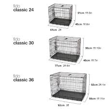 Fido Classic Easy Folding Twin Door Metal Dog Crate Dog