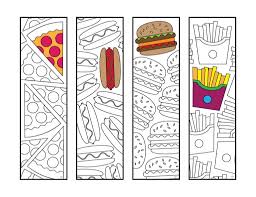 bookmarks coloring pages printable coloring pages
