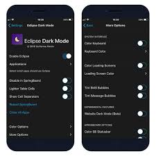 But dark mode should now be available to all users of the facebook mobile app for iphone and android. Eclipse 12 Dark Mode Jailbreak Theme For Ios