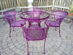 Good Powder Coated Patio Furniture Ideas Purple Powder Coated Patio Furniture Patiofurniture Furnitu Purple Decor Purple Furniture Purple Outdoor Furniture
