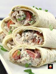 Maybe you would like to learn more about one of these? Deluxe Chicken Salad Wraps Lovefoodies