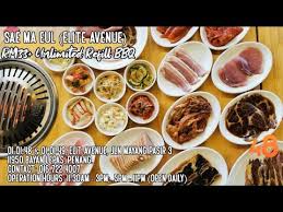 Coquo restaurant & wine bar. Sae Ma Eul Korean Bbq Elite Avenue Rm33 Unlimited Refill Bbq Youtube