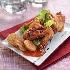 Alitas De Pollo Dulces Receta Alitas De Pollo Recetas Faciles Recetas De Comida