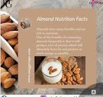 Almond nutrition facts,, Almonds have many benefits and are ...