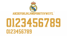Get ready for game day with officially licensed real madrid jerseys, uniforms and more for sale for men, women and youth at the ultimate sports store. The Real Madrid S 2019 2020 Font