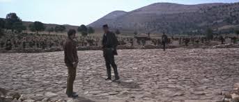 The Good The Bad And The Ugly Final Duel Song In The Final Shootout Of The Good The Bad And The Ugly 1966 Angel Eyes The Bad Refuses To Turn His Back On Tuco The Ugly Because Angel Eyes Knows Tuco Lacks