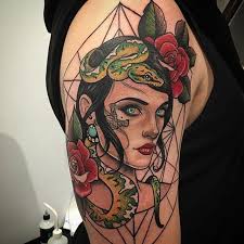 Drew Romero No Regrets Cheltenham Neo Tradicional Tatuajes Elegantes Tatuajes