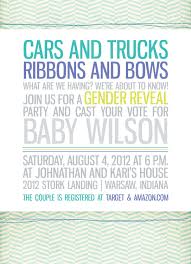 Poem Invite Gender Reveal Party Invitations Bow Gender Reveal Gender Reveal