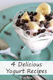 Healthy Snack Solutions Yogurt Recipes True Aim Yogurt Recipes Tasty Yogurt Recipes
