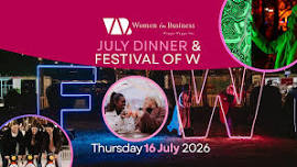 July Dinner & Festival of W: with WiB