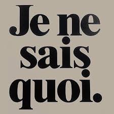 Je Ne Sais Quoi Words Quotes Words Cool Words