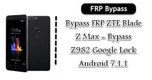 Liberar zte zmax pro metro pcs; Bypass Frp Zte Blade Z Max Bypass Z982 Google Lock Android 7 1 1