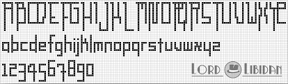 What is a cross stitch alphabet pattern? Over 50 Free Cross Stitch Alphabets Fonts Lord Libidan