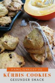 Kurbis Cookies Gesunde Kekse Mit Haferflocken Rezept Kurbis Cookies Rezepte Kurbisrezepte