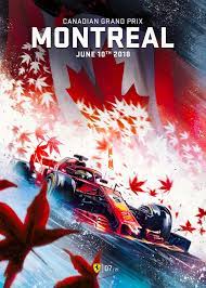 2018 6 6 Twitter Scuderiaferrari Cover Art By Roberta Ingranata Canadiangp Forzaferrari Vintage Racing Poster Grand Prix Posters Canadian Grand Prix