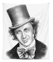 Willy Wonka Tapestries for Sale