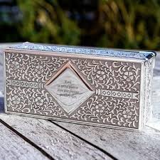 A milestone this important calls for classy 25th anniversary gifts, so if you're going the traditional silver route, consider gorgeous jewelry or engraved keepsakes. 25th Silver Wedding Anniversary Gifts Buy From Prezzybox Com