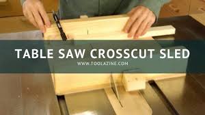 A table saw sled is a must have tool in any shop. Crosscut Sled For Portable Jobsite Table Saw Toolazine