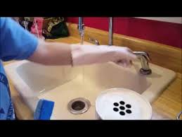 marks from your porcelain sink