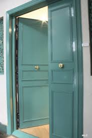 Porte Entree Vert Turquoise Amenagement Interieur Blog Decoration Deco