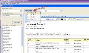 You can organize messages, give assistance, and exchange information with customers with a single point of contact. Export The Tickets Summary Report To Excel Assistmyteam