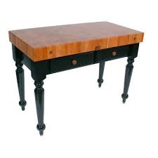 Rouge Et Noir Le Rustica Table Butcher Block Table Block Table John Boos