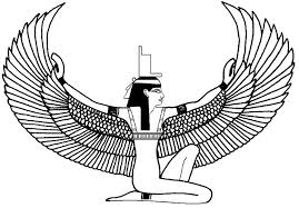 Crayons, markers, pencils, sharpeners and extra! Art Therapy Coloring Page Egypt Egypt Isis Egyptian Deity 5