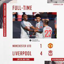Adam lallana saves point after var drama. Liverpool Fc Vs Manchester United Score
