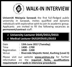 Maybe you would like to learn more about one of these? Jobs1klassifieds On Twitter Job Vacancies At Unimas Kerjakosong Kerjakosongonthego Jobsmalaysia Jawatankosong Jawatankosongmalaysia Lecturer Unimas Interview Https T Co Er9zkkoxlv