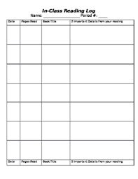 Number The Stars Reading Log Vocabulary Kims Chart Ch 1 15