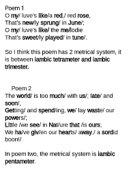 Apr 05, 2020 · a stanza is a group of lines that form the basic metrical unit in a poem. Comparative Analysis On Poem The Red Red Rose And The World Is Too Much With Us Clevaster