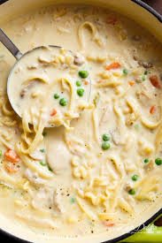 Creamy Chicken Noodle Soup Http Cafedelites Com Creamy Chicken Noodle Soup Soup Recipes Chicken Noodle Chicken Noodle Soup Instant Pot