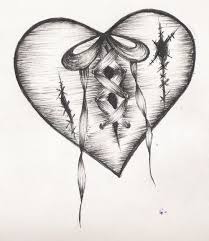 Pin By Just Us On Just Sayin Broken Heart Drawings Broken Heart Tattoo Heart Drawing