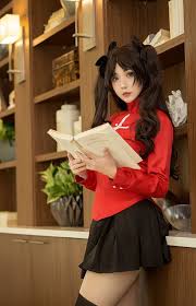 hana bunny rin tohsaka cosplay fate stay night beautiful japanese girl cute japanese girl cute cosplay
