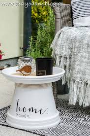 Cosy Herbst Auf Der Terrasse Mit Diy Pflanzenstecker In Blattform In 2020 Pflanzenstecker Terrassen Tische Glasschiebetur