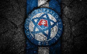 Download Wallpapers Slovak Football Team 4k Emblem Uefa Europe Football Asphalt Texture Soccer Slovakia European National Football Teams Slovakia Nati National Football Teams Football Team Football