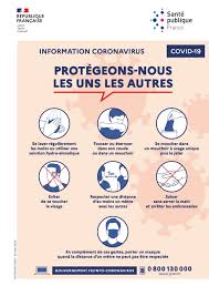 Une affiche explicite à installer dans les locaux particulièrement sensibles en période d'épidémie affiche avec le pictogramme « masque obligatoire » (21x21 cm). Les Consignes Sanitaires Page 1 Sur 2 Brest Metropole