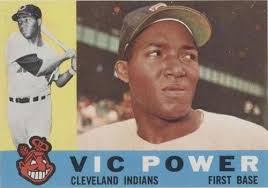 Vic Power (Victor Pellot ) LBPPR Custom Card Deckle Edge Style Caguas  Criollos