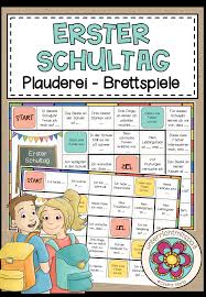 Erster Schultag Plauderei Brettspiel 2 Spiele Unterrichtsmaterial Im Fach Fachubergreifendes In 2020 Kennenlernspiele Schule Kennenlernspiele Grundschule Schule