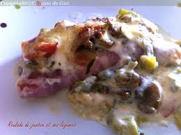 L'ensemble est retenu avec une fine tranche de jambon. Roulade De Jambon Et Ses Legumes Cuisine De Gut