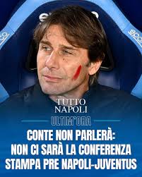 Come accade ormai da inizio anno: Antonio #Conte non prenderà parte alla  conferenza stampa nella settimana del doppio impegno ❌️🔵 Il pre di  #NapoliJuventus non sara dunque condito dalla conferenza stampa del